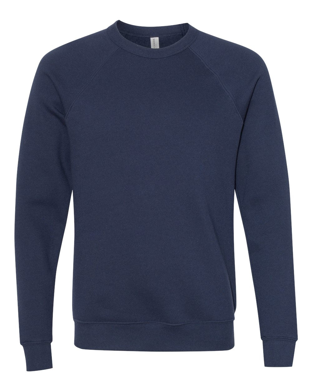 Sweatshirt - Sponge Fleece Raglan Crewneck Sweatshirt - BELLA + CANVAS